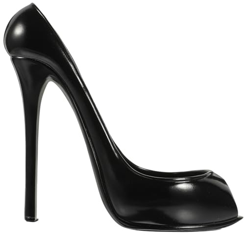 Tomaibaby High Heel Weinflaschenhalter Harz Weinregal Für Flaschen Schuhförmige Deko Für Zuhause Bar Restaurant Und Küche Dekoratives Wein Display 20.00 X 19.00 X 10.00 cm