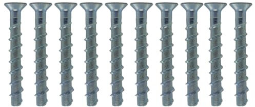 10x Remstaler BETONSCHRAUBE Senkkopf mit Torx-Antrieb | Ø5 - Ø10 | ETA Zulassung | made in GERMANY | Schraubanker (6x40)