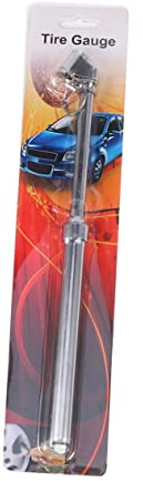 ibasenice 5stücke Luftdruckmesser Tragbar Reifendruckmessgerät Mechanisch Mit Metallspindel Luftdruckprüfer Für Auto Motorrad Fahrrad Wohnmobil Suv Lkw