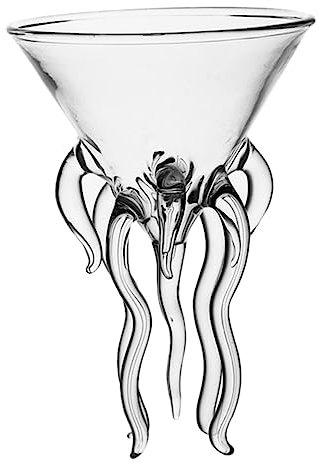 MAGICLULU 2pcs Quality Glass Cocktail Glasses Style Martini Mojito Party Drinking Cup Glasses