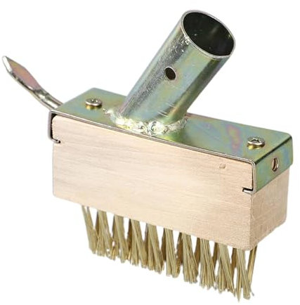 Deck-Fugendüse, Auffahrt, Moosentferner, Unkrautbürste, manuelles Fugendüse, Fugenentferner, multifunktionales 45-Grad-Deckreinigungswerkzeug für Deckpflaster, Rasen