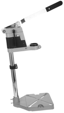 CANIGHT Multifunctional Hand Drill Press Stand with Durable Base for Enhanced Stability and Precision Drilling Compatible with Power Drills Collar