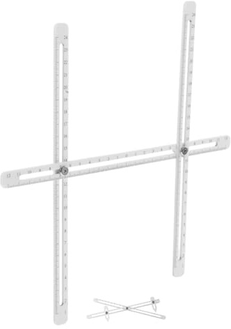 DIYEAH Strumenti per Ceramica e Argilla Set Multifunzione, Calibro di profondità e Righello per Misurare Spessore, Diametro e Altezza, Leggero e Portatile per Artisti e Appassionati