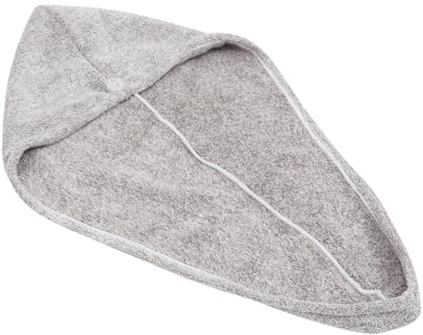 Haarkappe aus Korallenvlies für Damen, Saugfähig und Schnell Trocknend | Sanfte Struktur, Praktische Form für Zuhause und Sauna, 1 Stück mit Sternenmotiv