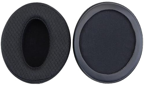 Dcaknri Cuscinetti auricolari morbidi e flessibili per auricolari ABY BH10 BH15, per migliorare la pressione del suono dei padiglioni auricolari