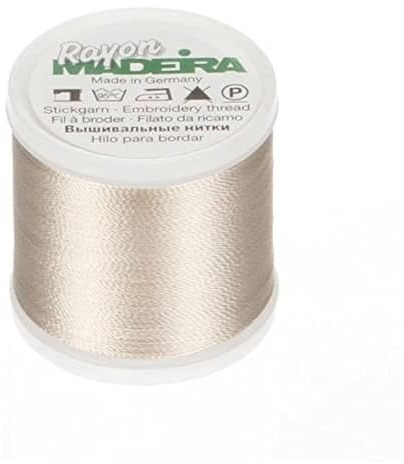 Madeira Rayon No.40 Maschinenstickgarn, 200 Meter Länge, #1082 Beige