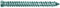heicko Fensterrahmenschraube/Montageschraube mit Zylinderkopf, verzinkt blau, TX30-Antrieb 7.5x252 mm (100 ST)