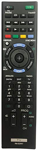 FYCJI Nuevo Reemplazo Mando Sony Bravia TV RM-ED047 RM-ED050 RM-YD103 RM-ED060 RM-ED061 Compatible con Todos los televisores Mando a Distancia Universal para Sony Bravia TV