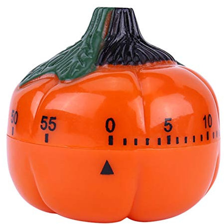 Cabilock countdown pumpkin mechanical timer cute kitchen timer digital cooking cooking reminder baking cute animal egg up student oven manager