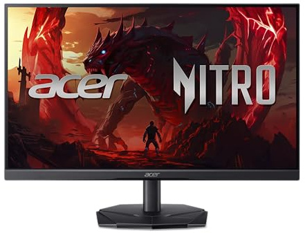 acer Nitro KG241Y P3 Gaming Monitor 23,8 Zoll Full HD, 180 Hz, 0,5 ms, VA, AMD FreeSync Premium, HDR10