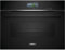 Siemens CS736G1B1, Smarter iQ700 Einbau-Kompaktdampfbackofen, 60 x 45 cm, Schwarz, Made in Germany, Dampfgaren, Hydrolyse Selbstreinigung, Touchscreen, Air Fry, 4D Heißluft, Backautomatik, Pizzastufe