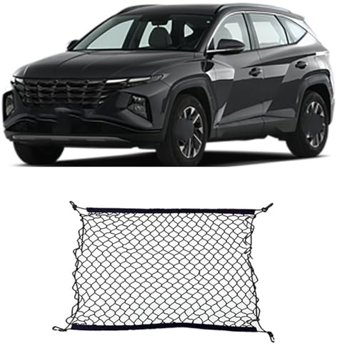 LohxA Red para Maletero de Coche para Hyundai Tucson 2023 NX4 2022 2020 2021, Bolsas de Red de Almacenamiento en el Techo, Red de Aislamiento del Maletero
