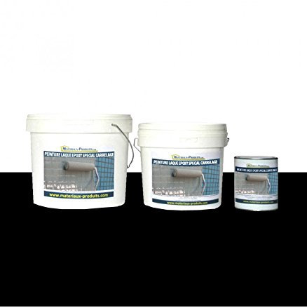 Peinture Laque Epoxy Spécial Carrelage 2.5 Kg Noir - MATPRO