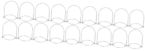 JECOMPRIS 18pcs Mason Jar Handles Hanger Tinplate Wire Hanger for Glass Jar Lifting in Kitchen Storage