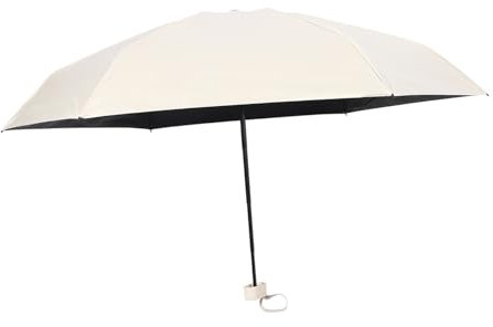 LALADEFIEE Parapluie De Voyage Anti-uv Petit Et Portable Solaire Et Pluie Accessoire Pratique Pour Plage Et Activités De Plein Air