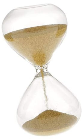 Arena Dorada Reloj de Arena de 3 Minutos temporizadores de Medidas de Vidrio decoración del Escritorio de casa, Reloj de