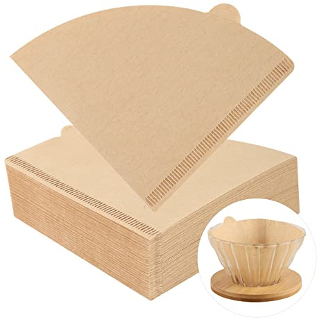 300pcs Coffee Filter Papers | Unbleached Compatible with Size 01 Filter Papers Compatible with Dripper Coffee Makers