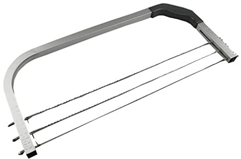 MZRAN Trancheuse professionnelle à 3 couches réglables avec échelle de 43,2 cm de large, convient pour les débutants à gâteau