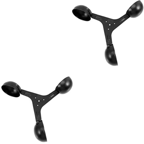 Homoyoyo 2pcs Wind Gauge Sensor Cup Wind Speed Sensor Anemometer Part Air Flow Cup for Replacement