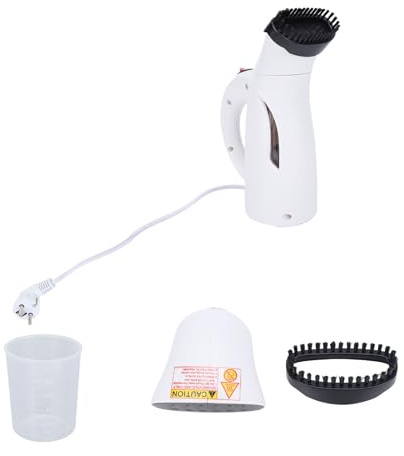 HEEPDD Plancha de Portátil de Diseño Compacto y Liviano Vaporizador de Ropa Portátil Tanque de Agua de 170 Ml Potente Salida de de 700 W Cable de Alimentación de 9.2 Pies para (Enchufe europeo 220V)
