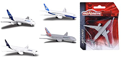 Majorette 212057980 Avion, 11 cm (Modèle Assorti)