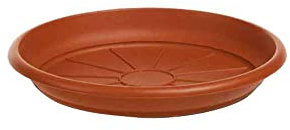 Untersetzer med Rund Steingut 88 STEFANPL [Stefanplast]