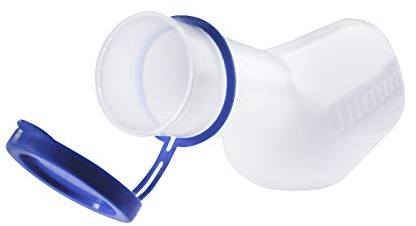 Medi-Inn Urinflasche PP für Männer milchig | 1 Liter Fassungsvermögen | autoklavierbar | 1 Stück