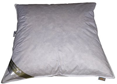 Betten Hofmann Classic Kopfkissen 80x80 Federkissen 1100 g strapazierfähig, waschbar, Naturprodukt,