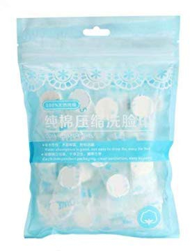 LUFA 50pcs / Set de Toallas Desechables Aire comprimido mágico Viaje algodón Máscara de Tejido de Tela de la Tableta de Papel Toallitas