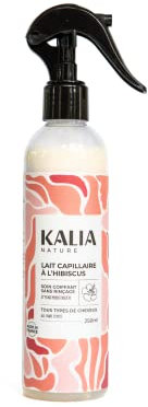 Kalia Nature - Latte per capelli all'ibisco - Capelli ricci crespi crespi - 250 ml
