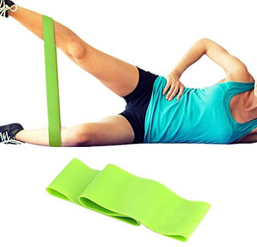 Fitnessband Gummi Set Fitness Band Yoga Bands Widerstandsbandset Stretchbänder Pilates Bands Widerstand Trainingsgeräte für zu Hause Fitness-Bands Green,500mm