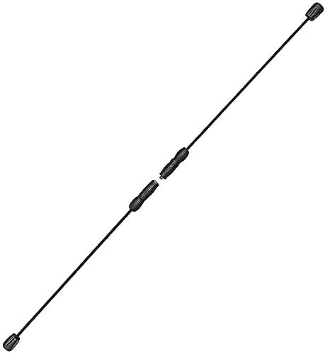 Fitness Schwingstab Pilates Yoga Stange Tremor Bar vibrierende Fitness-Stange Elastischer Fitness-Stick Fiberglas-Sport-Sticks, zur Gewichtsreduktion, Ganzkörper-Tiefenmuskeltraining, Körperformung,