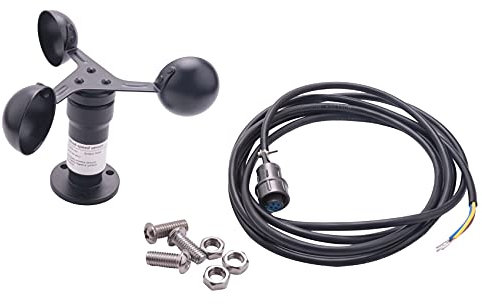 Anemometro Digitale Sensore Segnale di Anemometro 'Anemometro Sensore di Velocità Lega di Alluminio Segnale di