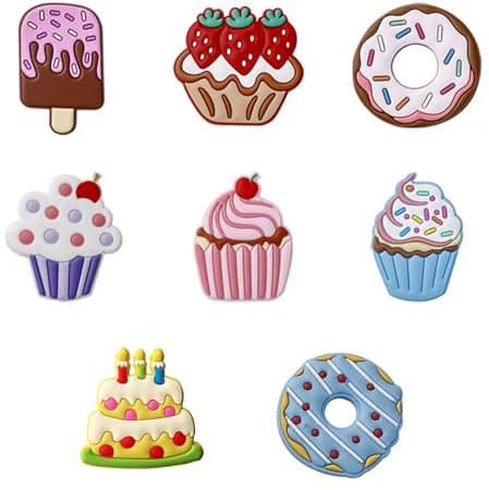 Pack of 8 Fridge Magnets, Funny and Cute Cartoon Fridge Magnets, Magnetic Fridge Magnets, Fridge Decoration Accessories