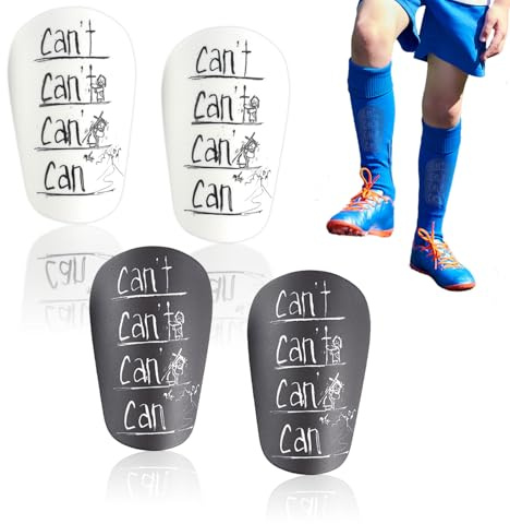 Mrltau Mini Schienbeinschoner - Fußball Schienbeinschoner für Herren, Geschenke für Jungs