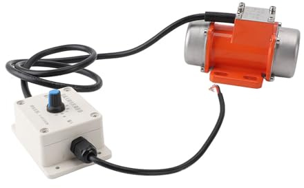 Concrete Vibrator, DC 12V Vibration Motor, Brushless Electric Vibrating Motor with Adjustable Speed, Aluminum Alloy Motor for Shaker Table, Vibration Feeders, Vibration Screens
