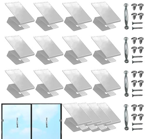 Steel Panel Clips - Window Panel Clips, Reusable Storm Plywood Clips | Storm Proof Window Clips, Shutter Hardware, Plywood Board Clips