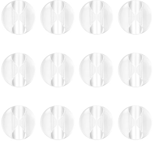 12 Pack Cable Clips, Jeowoqao Cord Organizer Holder Adhesive Cord Management Charger Wire Holder Clips for Desk, Home, Office, Car, Cubicle, Nightstand (Clear)