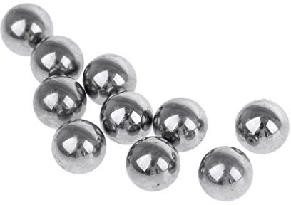 10 Pieces 4.7/6.3mm Bicycle Mountain Bike Hub Axis of Steel Ball Bearing 6.3mm