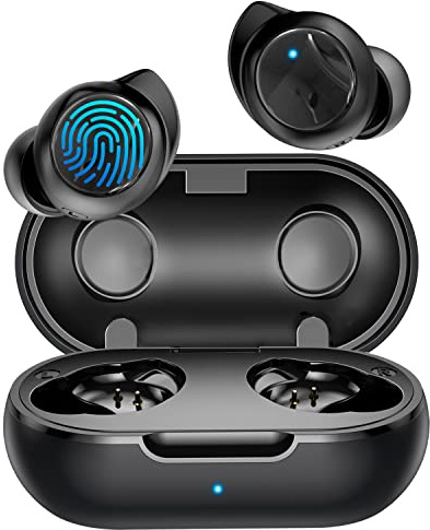 Monyhigh Cuffie Bluetooth Auricolari Bluetooth 5.3 con 4 HD Microfono, Cuffie Wireless in Ear con ENC Riduzione del Rumore delle Chiamate 2025 per iphone