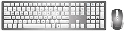 MediaRange clavier radio et optis. Jeu de souris radio QWERTZ