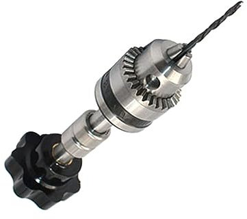 HOUDERCO Mini Trapano Manuale Precisione Con Punte Per Lavorazione Gioielli Fai Da Te e Progetti Di Legno Utensile Portatile Per Modellismo e Riparazioni Elettroniche