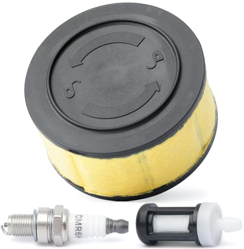 Lisnhlin 1143-007-1800 Air Fuel Filter and Spark Plug Service Kit Compatible With STIHL MS231 MS251 Chainsaws Replacement Parts