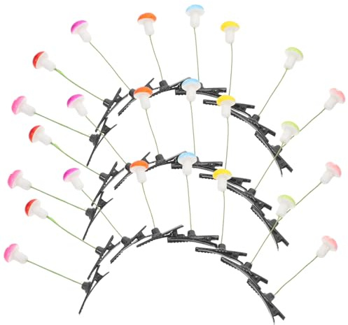 Veemoon 30 Pièces Barrette Pomme de Terre Colorée pour Filles Accessoires de Cheveux Kawaii pour et Cosplay