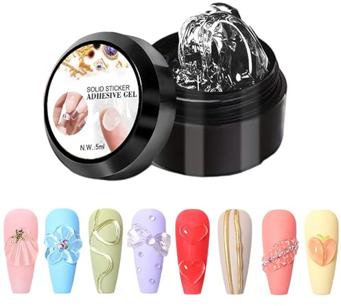 Gel Colle Solide Pour Ongles Séchage 5g