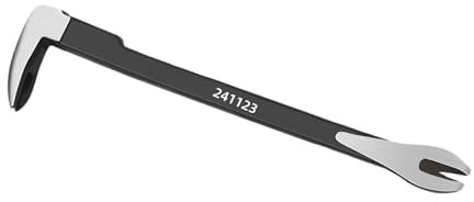 Extractor de clavos de varilla de palanca de resistencia industrial con diseño ergonómico y acero resistente para uso intensivo equipo de demolición