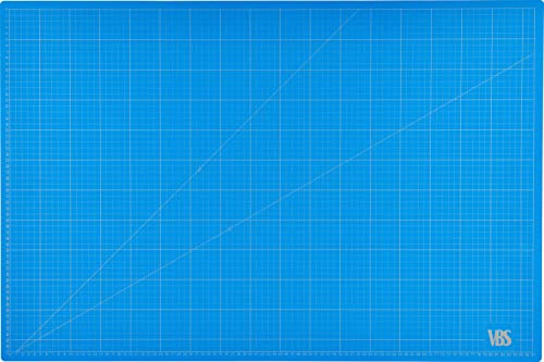 VBS Schneidematte Hobby 30x45 cm PVC 0.3 cm stark für präzises Schneiden und Basteln 90 x 60 x 0,3 cm
