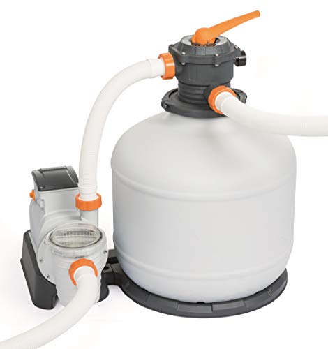 Bestway Flowclear Sandfilteranlage mit ChemConnect und Zeitschaltuhr, 9,841 l/h