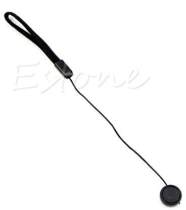 Celan 1pc Lens Cover Cap Keeper Holder Rope for Nikon Canon Sony Pentax Fuji Panasonic