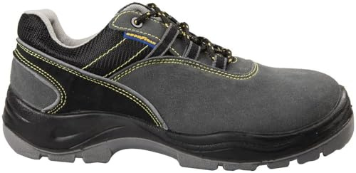Goodyear G138106 Scarpe Antinfortunistiche S1P da Uomo, Grigio/Nero Lavoro, 47 EU